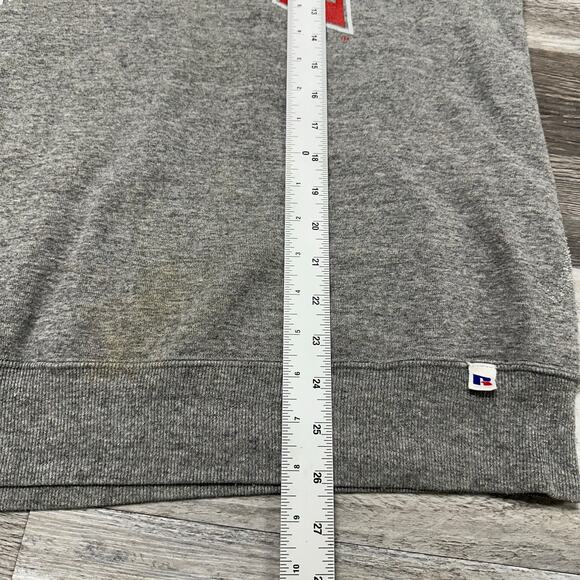 Vintage 90s Russell Athletic Ohio State‎ OSU Buckeyes Gray Mens L Sweatshirt USA - Picture 9 of 9